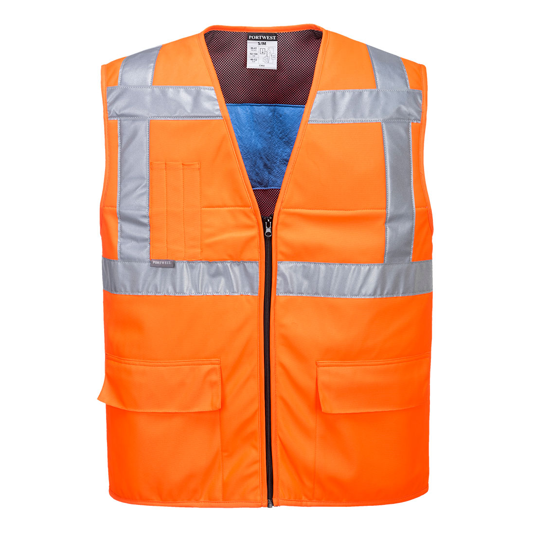 CV02 Portwest® Hi-Viz UV Blocking Retro-Reflective Cooling Vests